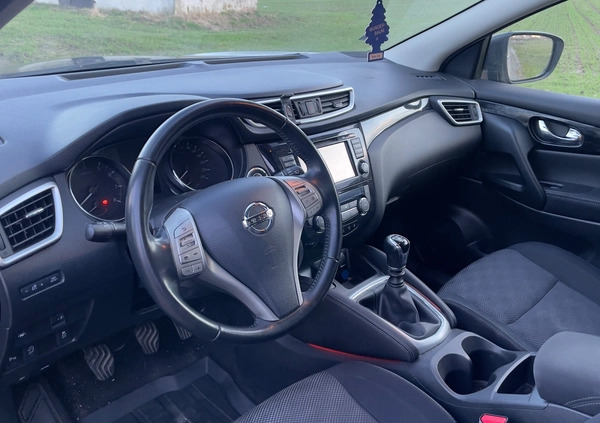 Nissan Qashqai cena 54900 przebieg: 115000, rok produkcji 2015 z Trzebnica małe 254